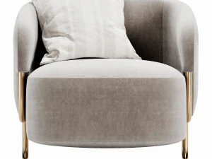diter italia marabu armchair 3D Model