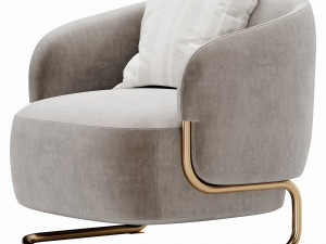 diter italia marabu armchair 3D 模型