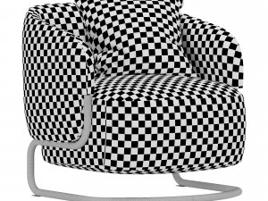 diter italia marabu armchair 3D 模型