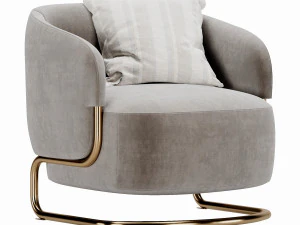 diter italia marabu armchair 3D Model