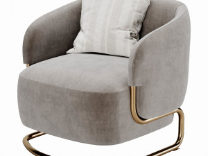 diter italia marabu armchair 3D 模型