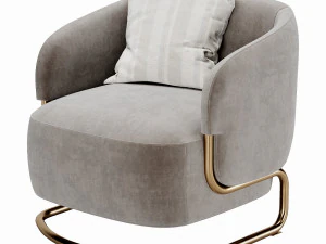 diter italia marabu armchair 3D Model