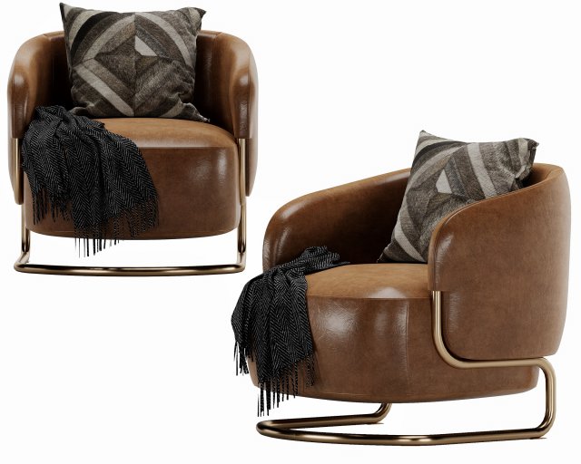 ditre italia marabu leather 3D 模型 .c4d .max .obj .3ds .fbx .stl .blend 