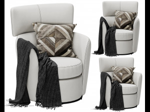 ditre italia swivel claire 3D Model