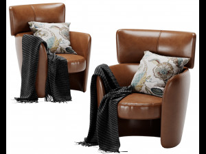 ditre italia swivel claire 3D Model