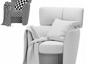 ditre italia swivel claire 3D Модель