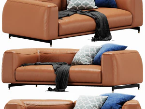 sofa ditre italia st germain 3D Model