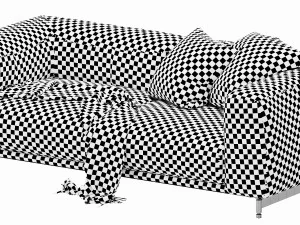 sofa ditre italia st germain 3D Model