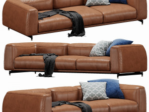 sofa ditre italia st germain 3D मॉडल