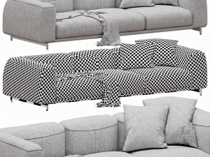 sofa ditre italia st germain 3D मॉडल