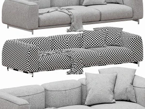 sofa ditre italia st germain 3D Model