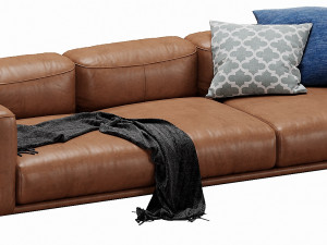 sofa ditre italia st germain 3D मॉडल