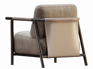 sofa ditre italia st germain 3D Model