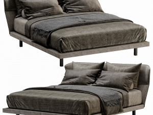 sofa ditre italia st germain 3D 模型