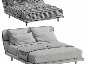 sofa ditre italia st germain 3D 模型