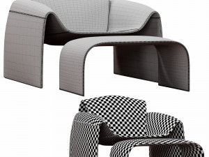 poliform le club Modèle 3D