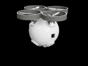 DRONE O3 3D Print Model