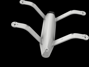 DRONE JET 3D Druckmodell