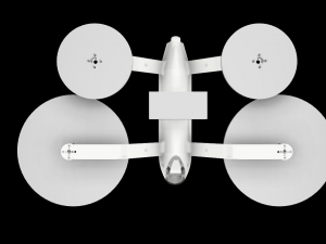 DRONE JET 3D Druckmodell