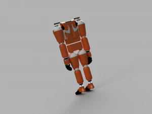 ROBOT ARTICULAR MOVEMENT 3D Model