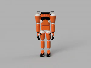ROBOT ARTICULAR MOVEMENT 3D Model