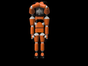 ROBOT ARTICULAR MOVEMENT 3D Model