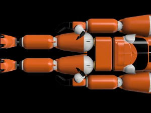 ROBOT ARTICULAR MOVEMENT 3D Model