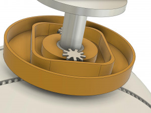 ARTICOLATION 3 AXIS 3D 打印模型