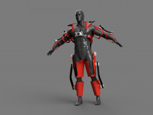 EXO COMPLETO 3D Model