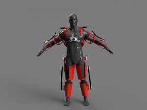 EXO COMPLETO 3D Model