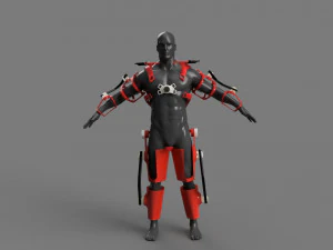 EXO COMPLETO 3D Model