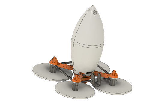 DRAGDRONE2 Model Cetak 3D