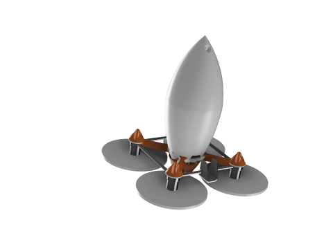 DRAGDRONE2 3D Print Model