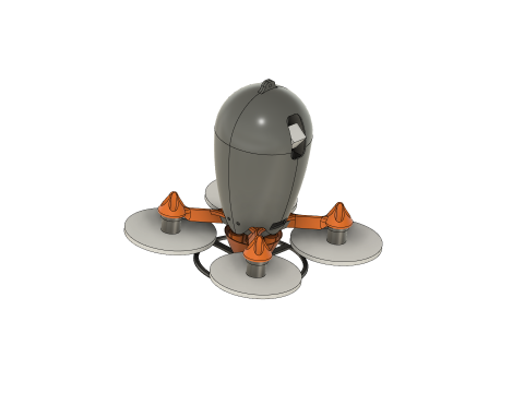 DRAGDRONE2 3D Print Model