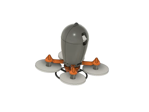 DRAGDRONE2 Modelo de Impressão 3D