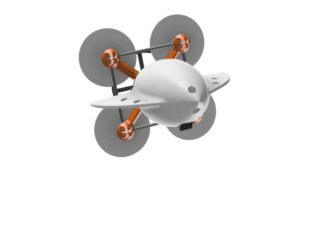 DRAGDRONE2 Modelo de Impressão 3D