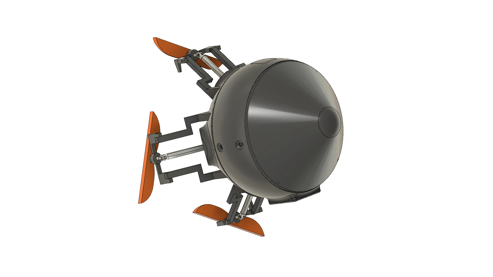 DRONE AFFUSOLATO1 3D Print Model .c4d .max .obj .3ds .fbx .stl .blend 