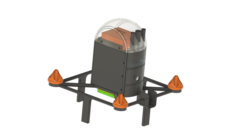 DRONECAPSULA1 3D 打印模型 .c4d .max .obj .3ds .fbx .stl .blend 