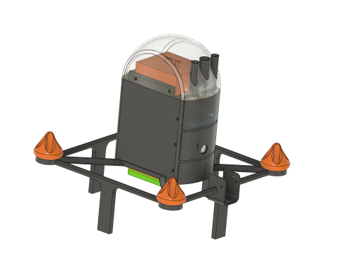 DRONECAPSULA1 3D प्रिंट मॉडल
