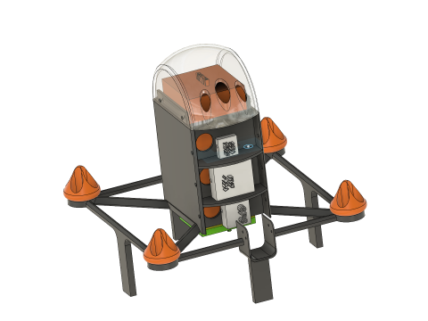 DRONECAPSULA1 3D 打印模型