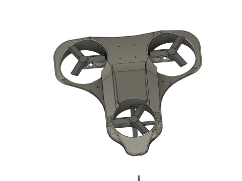 F&Oacute;RMULA1DRONE ARANHA Modelo de Impressão 3D