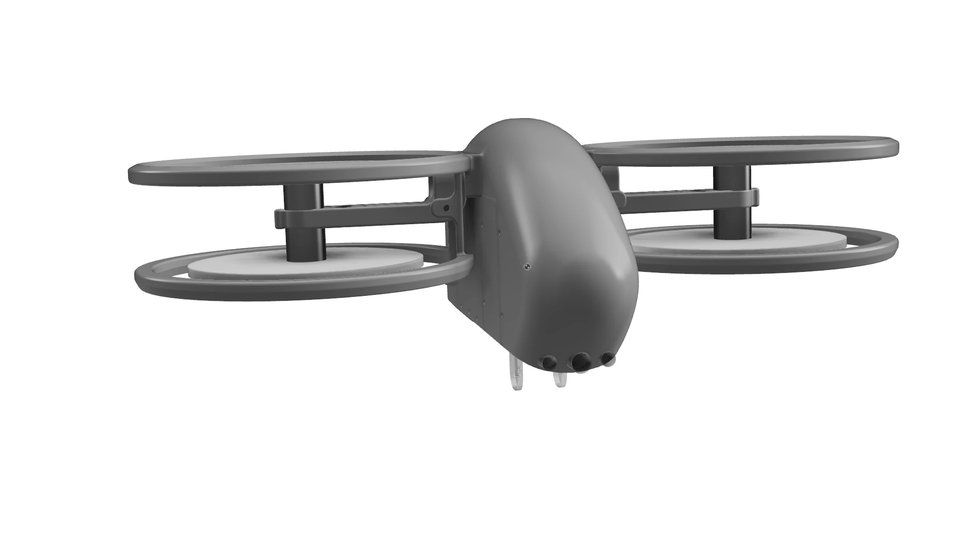 드론 틸팅1 3D 프린트 모델 .c4d .max .obj .3ds .fbx .stl .blend 