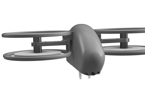 DRONE TILTING1 3D प्रिंट मॉडल