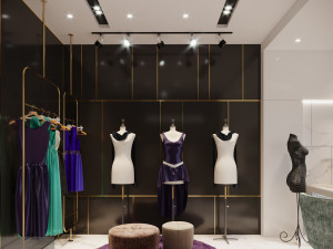 weding shop Model 3D