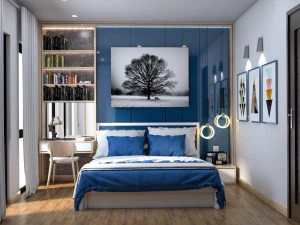 bed room design 3D Model