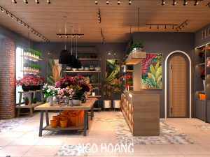 flower shop 3D Model
