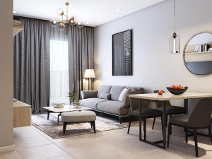 living room design 3D Модель
