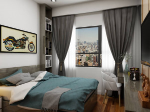master room design 3D 모델