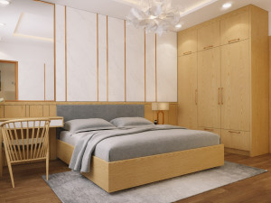 master room design 3D Model