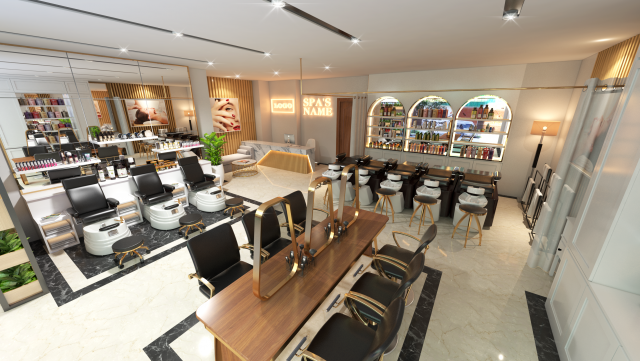 beauty shop 3D-Modell .c4d .max .obj .3ds .fbx .stl .blend 